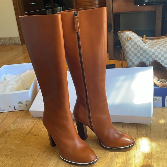 Chloe Marron Glace boots 39.5 - Picture 3 of 12